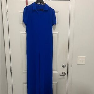 Elegant Blue Women's Jumpsuit